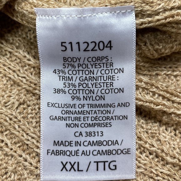 🌺SOLD OUT🌺2 “Blue Grey” cable knit sweater - Picture 8 of 16